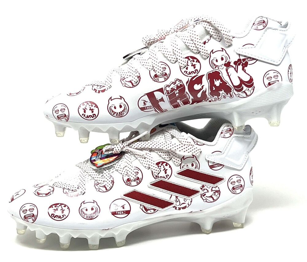 Adidas Freak 22 Big Mood DSG SM Football Cleats GZ6901 Mens Size 8.5 White Red